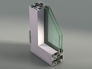 NC 75 HES - Aluminium casement window by METRA Building - view 2